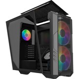 Cooler Master HAF 500 Black, Tower-Gehäuse schwarz, Tempered Glass