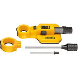 DEWALT SDS-max Staubabsaugung DWH050, für Bohrarbeiten, Staubsauger-Aufsatz gelb, für alle SDS-max Bohr- und Kombihämmer