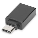 Digitus USB Type-C Adapter, Type-C - A schwarz