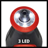 EINHELL Akku-Schleif- und Gravur-Werkzeug TE-MT 7,2 Li, Geradschleifer rot/schwarz, Li-Ion Akku 1,5Ah
