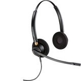 HP Poly EncorePro HW520 Binaurales Headset + Quick Disconnect schwarz, Noise Cancelling-Mikrofon