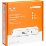 Hewlett Packard Enterprise Aruba Instant On 1430 8G 64W PoE, Switch 