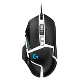 Logitech G502 SE, Gaming-Maus schwarz/weiß, mit HERO 16K-Sensor
