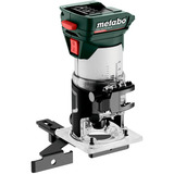Metabo FMV 18 LTX BL 8 (601742840) Akku-Kantenfräse, 18 Volt, Oberfräse grün/schwarz, ohne Akku und Ladegerät, in metaBox