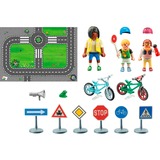 PLAYMOBIL 71332 City Life Fahrradparcours, Konstruktionsspielzeug 