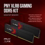 PNY DIMM 32 GB DDR5-6000 (2x 16 GB) Dual-Kit, Arbeitsspeicher schwarz, MD32GK2D5600030XR, XLR8 Gaming EPIC-X, INTEL XMP, AMD EXPO