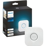 Philips HUE White Ambiance GU10 + Bridge, LED-Lampe Doppelpack, ersetzt 35 Watt, inkl. Hue Bridge