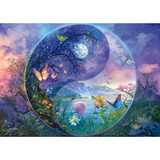 Schmidt Spiele Silvia Christoph: Yin & Yang Fantastische Insektenwelt, Puzzle 1000 Teile