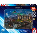 Schmidt Spiele Thomas Kinkade Studios: DC Comics Wayne Manor, Puzzle 1000 Teile