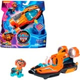 Spin Master Paw Patrol Mighty Kinofilm - Basis Fahrzeug von Zuma mit Welpenfigur, Spielfahrzeug 