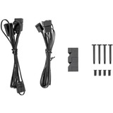 Thermaltake CT200 ARGB Sync PC Cooling Fan (Single Fan Pack), Gehäuselüfter schwarz, 200 mm
