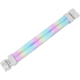 Thermaltake Mod ARGB Snow Cable 8Pin, Kabelmanagement weiß