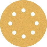 Bosch Professional Expert C470 Schleifblatt, Ø 115mm, K60 5 Stück, für Exzenterschleifer