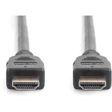 Digitus HDMI Ultra High Speed Anschlusskabel, mit Ethernet, UHD 8K schwarz, 5 Meter