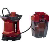 EINHELL Power X-Change Akku-Schmutzwasserpumpe GE-DP 18/25 LL Li-Solo, 18Volt, Tauch- / Druckpumpe rot/schwarz, ohne Akku und Ladegerät