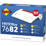 FRITZ! Box 7682, Router weiß/rot