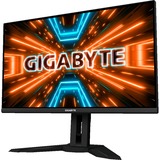GIGABYTE M32U, Gaming-Monitor 80 cm (32 Zoll), schwarz, UltraHD/4K, IPS, AMD Free-Sync, 144Hz Panel