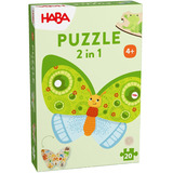 HABA Puzzle 2 in 1 Schmetterling 