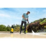 Kärcher K 4 WCM Premium, Hochdruckreiniger gelb/schwarz, mit Dreckfräser und Schlauchtrommel