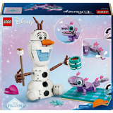 LEGO 43287 Disney Princess Picknickspaß mit Olaf und Bruni, Konstruktionsspielzeug 