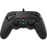 Nacon Wired Compact Controller, Gamepad schwarz, PlayStation 4, PC