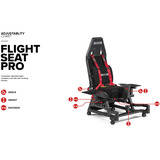 Next Level Racing Flight Seat Pro NLR-S033, Sim Rig schwarz