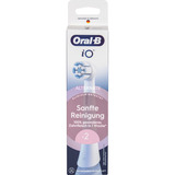 Oral-B Oral-B iO Sanfte Reinigung 2er, Aufsteckbürste weiß, für empfindliche Bereiche und gesünderes Zahnfleisch