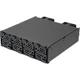 SilverStone FSM08B-MS, Laufwerksgehäuse schwarz