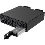 SilverStone FSM08B-MS, Laufwerksgehäuse schwarz
