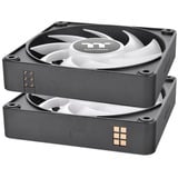 Thermaltake CT140 EX ARGB Sync PC Cooling Fan, Gehäuselüfter schwarz, 3er Pack, 140 mm
