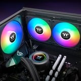 Thermaltake CT140 EX ARGB Sync PC Cooling Fan, Gehäuselüfter schwarz, 3er Pack, 140 mm