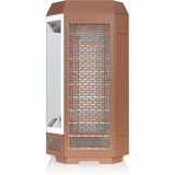 Thermaltake The Tower 600 Mocha Mousse, Tower-Gehäuse hellbraun, Tempered Glass x 3