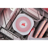 ALTERNATE Custom PC Series • iCUE Red Ice Madness Gaming-PC weiß/transparent, ohne Betriebssystem