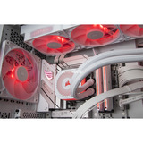 ALTERNATE Custom PC Series • iCUE Red Ice Madness Gaming-PC weiß/transparent, ohne Betriebssystem