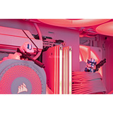 ALTERNATE Custom PC Series • iCUE Red Ice Madness Gaming-PC weiß/transparent, ohne Betriebssystem