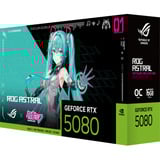 ASUS GeForce RTX 5080 ROG ASTRAL GAMING OC HATSUNE MIKU EDITION, Grafikkarte DLSS 4, 3x DisplayPort, 2x HDMI 2.1