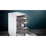 Bosch SPS6ZMW29E Serie 6, Spülmaschine weiß, 45 cm, Home Connect