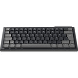 CHERRY XTRFY K63W Pro Compact Ultra-Wideband, Gaming-Tastatur schwarz, DE-Layout, Cherry MX Low Profile 2.0 Red