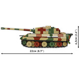 COBI Pz.Kpfw. VI B Tiger II Königstiger, Konstruktionsspielzeug Maßstab 1:48
