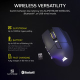 Corsair SCIMITAR Elite Wireless SE, Gaming-Maus gunmetal