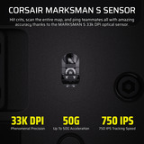 Corsair SCIMITAR Elite Wireless SE, Gaming-Maus gunmetal