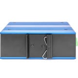 Digitus 8 Port Gigabit Ethernet, Switch blau