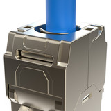 Digitus CAT 6A Kompakt-Keystone Modul geschirmt werkzeugfrei, Keystone-Modul 