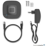 Homematic IP Bundle Access Point + Türschlossantrieb + Türklingel, Set anthrazit