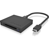 ICY BOX CFast 2.0 (IB-CR402-C31), Kartenleser schwarz, USB-C 3.2 (10 Gbit/s)