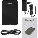 Intenso Memory Center 3,5" USB 3.0 8 TB, Externe Festplatte schwarz, USB-B 3.2 Gen 1 (5 Gbit/s)