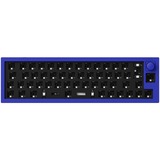 Keychron Q9 Barebone ISO Knob, Gaming-Tastatur blau, Hot-Swap, Aluminiumrahmen, RGB