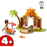 LEGO 43282 Disney Princess Vaianas Hütte und Boot, Konstruktionsspielzeug 
