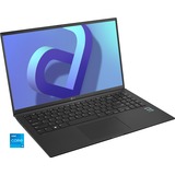 LG gram 15Z90Q-G.AP58G, Notebook schwarz, Windows 11 Pro 64-Bit, 1 TB SSD