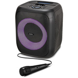 Medion Life S61991 Partylautsprecher schwarz, Bluetooth, Lichteffekte, Karaoke